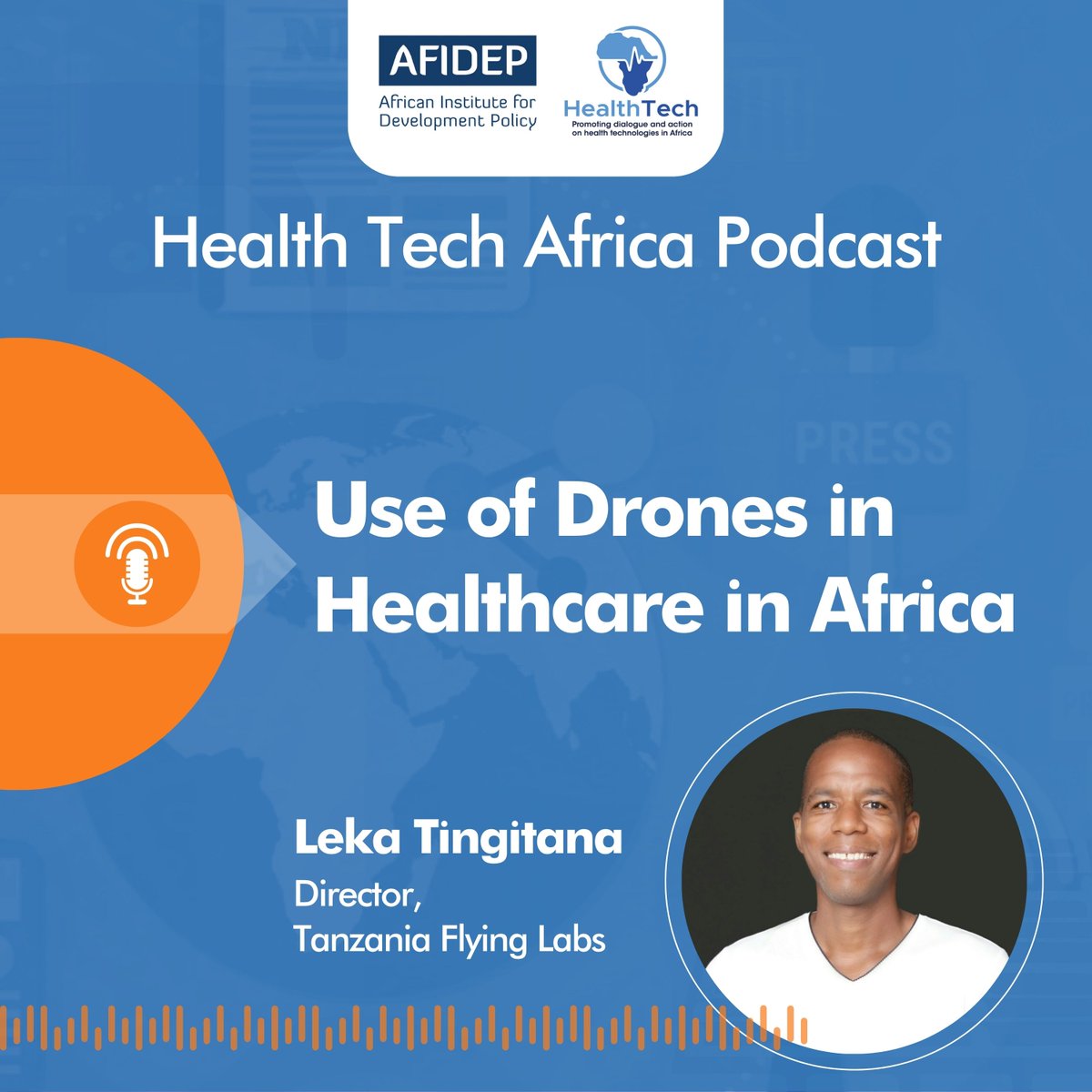 #NewPodcastAlert @lekaTZA, Director of @tzflyinglabs, shares insights on the use of drones in healthcare in Africa, noting that drones enable us to embrace data more efficient, more effective decision-making in the sector. Listen here bit.ly/45PrGxj