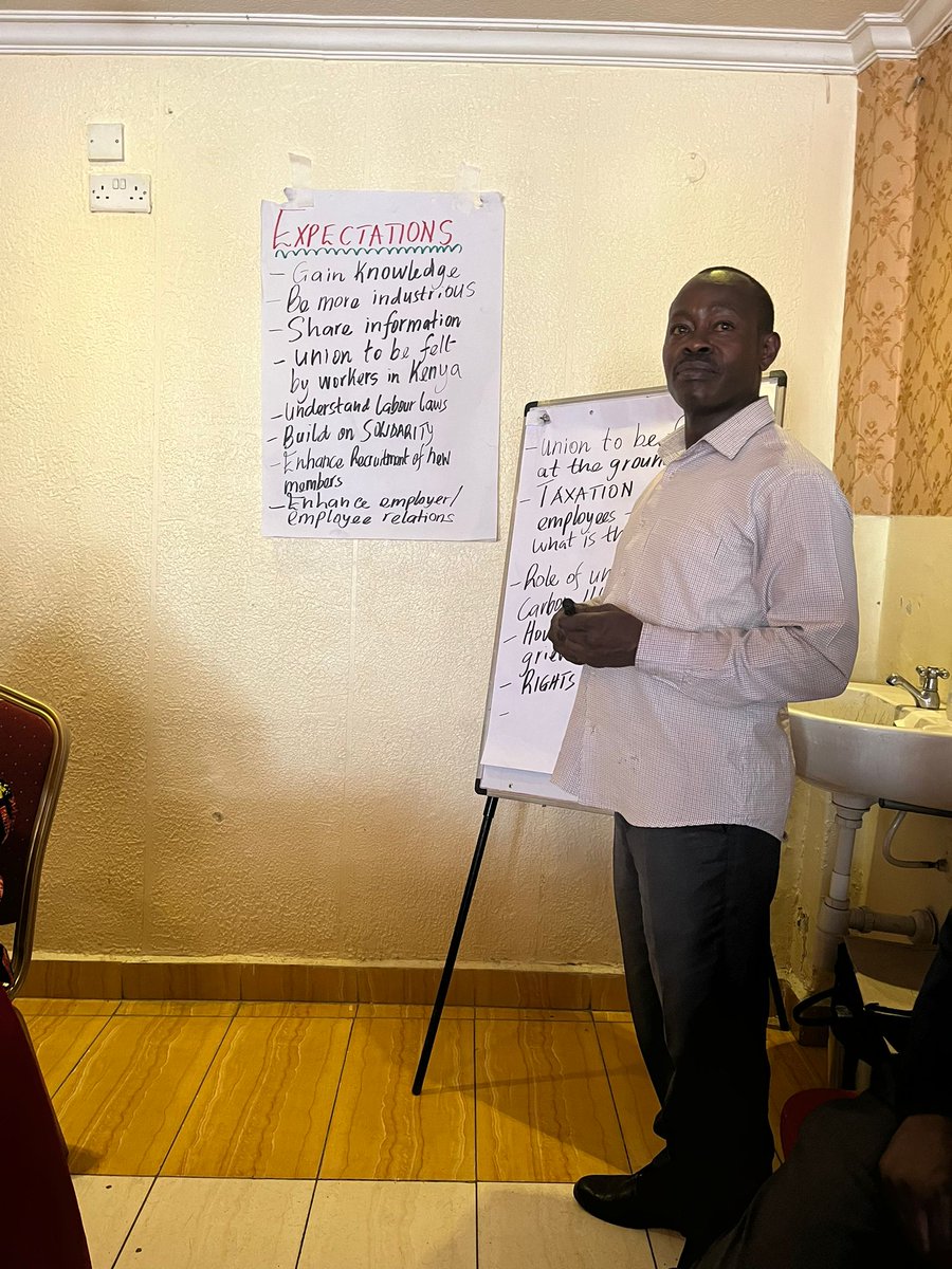ITFAfrica's tweet image. Safe and sustainable rail workshop in #Nairobi with members of Rawu, to learn about importance of industrial relations, collective bargaining and strong union organising. #WeAreITF