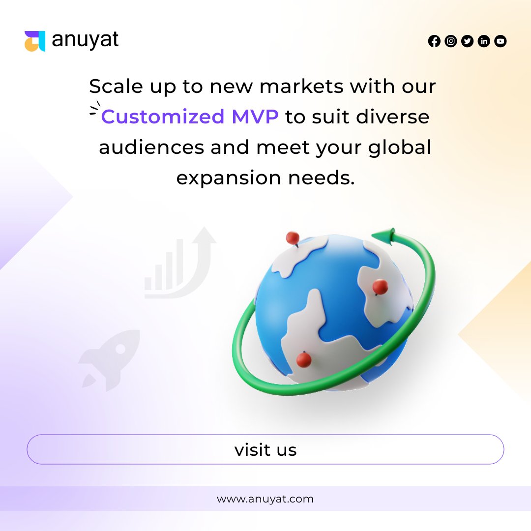 Anuyat1's tweet photo. Expanding to new markets can be daunting! 🌍 

Anuyat's MVP solutions help you validate demand in different regions or demographics before full-scale launch. 

 visit https://t.co/pddzdGvcO3

#GlobalExpansion #MVPDevelopment #MVPDecisionMaking #WebDevExperts #AppDevelopment https://t.co/kBNub06ar0