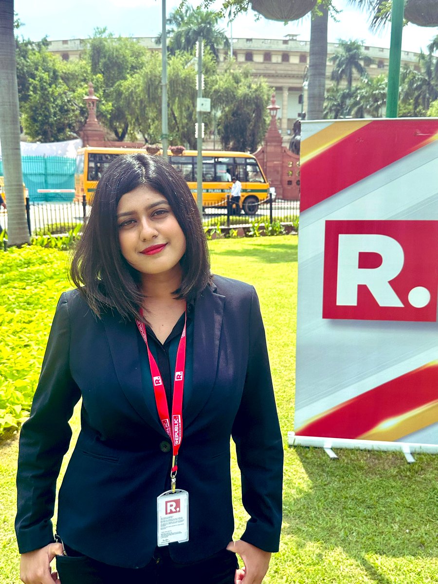 Special broadcast as Parl special session continues. @republic #ParliamentBuilding #womenbill