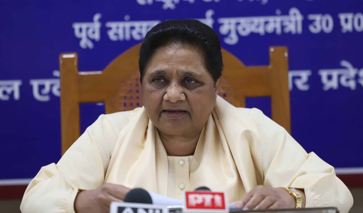 Mayawati tweet picture