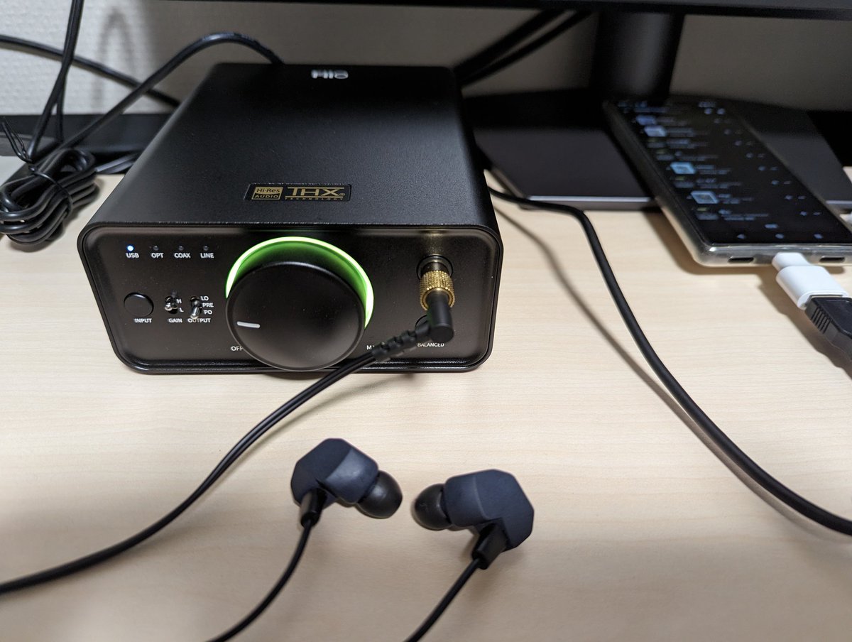 sabuchin_audio's tweet image. 黒メタリックかっけえ（語彙力）

#FiioK7