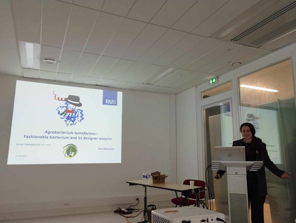 Interesting PHD works on biochemical characterization of phospholipids Pmts in Agrobacterium tumefaciens done by Irina Shevyreva from <a href="/ruhrunibochum/">Ruhr-Universität Bochum</a>