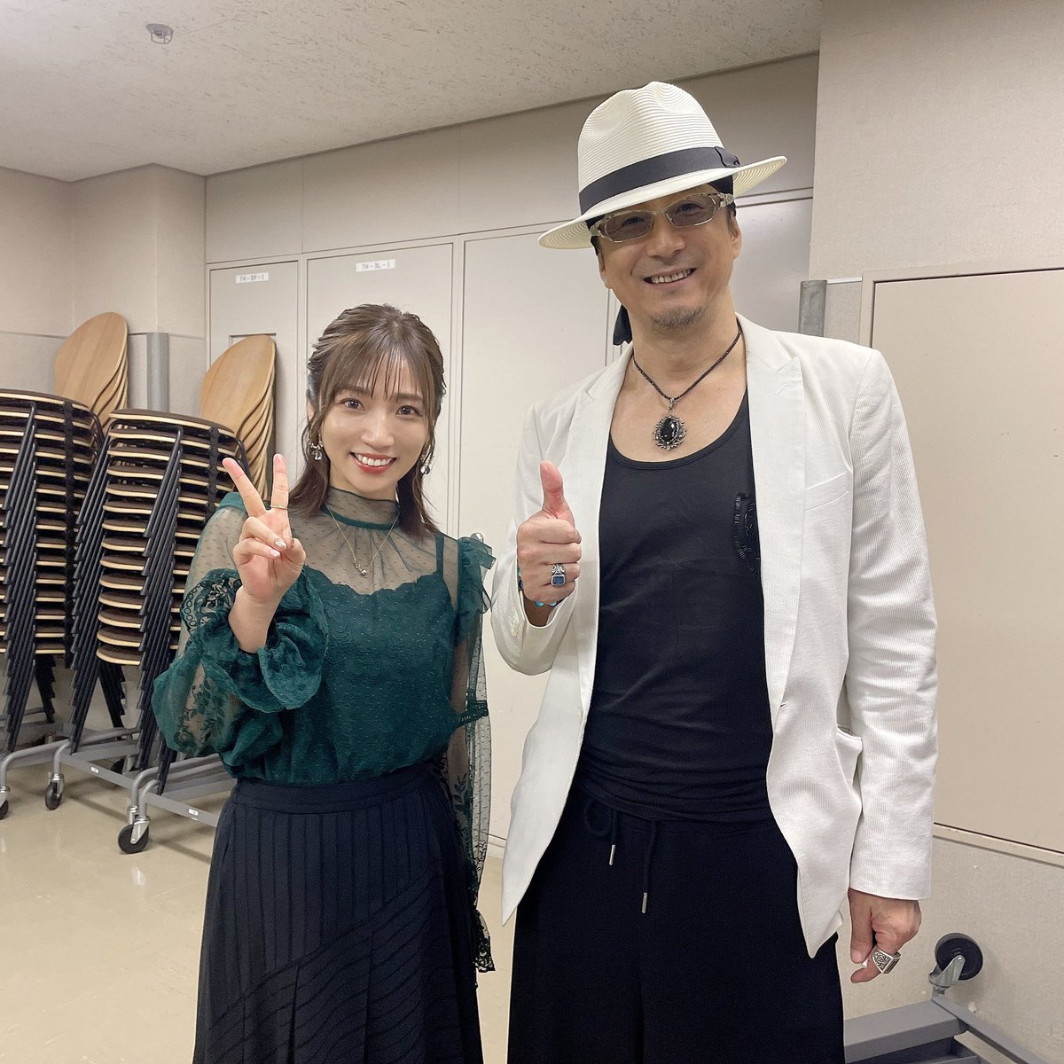 atsuko_uchida_'s tweet photo. RGG SUMMIT FALL 2023ご視聴いただいた皆さんありがとうございました。龍が如く7外伝、龍が如く8、早く私も遊びたいです。楽しみすぎる!
黒田さんとツーショット撮ってもらいました✨✨
#龍が如く #RGGSummitFall2023 https://t.co/z3a5yK8PNX