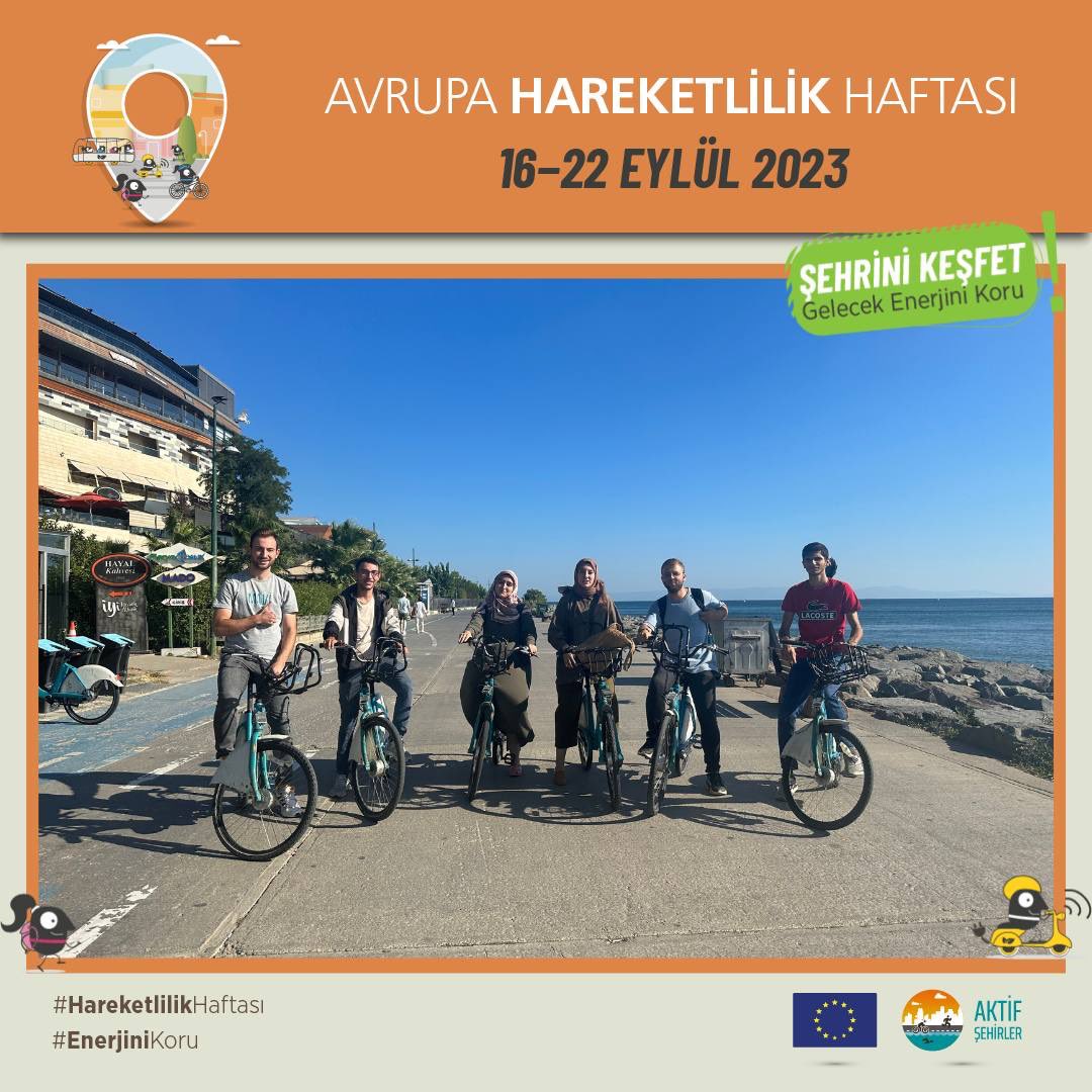 Avrupa Hareketlilik Haftasında #SaveEnergy ve #şehrinikeşfet sloganı ile yola çıktık.

Bu yolculukta etkinlik alanımıza giderken toplu taşıma kullandık.
🚌 🚇 

Katılım sağlayan herkese teşekkür ederiz💫
#mobilityweek #avrupahareketlilikhaftası #şehrinikeşfet #gelecekenerjinikoru