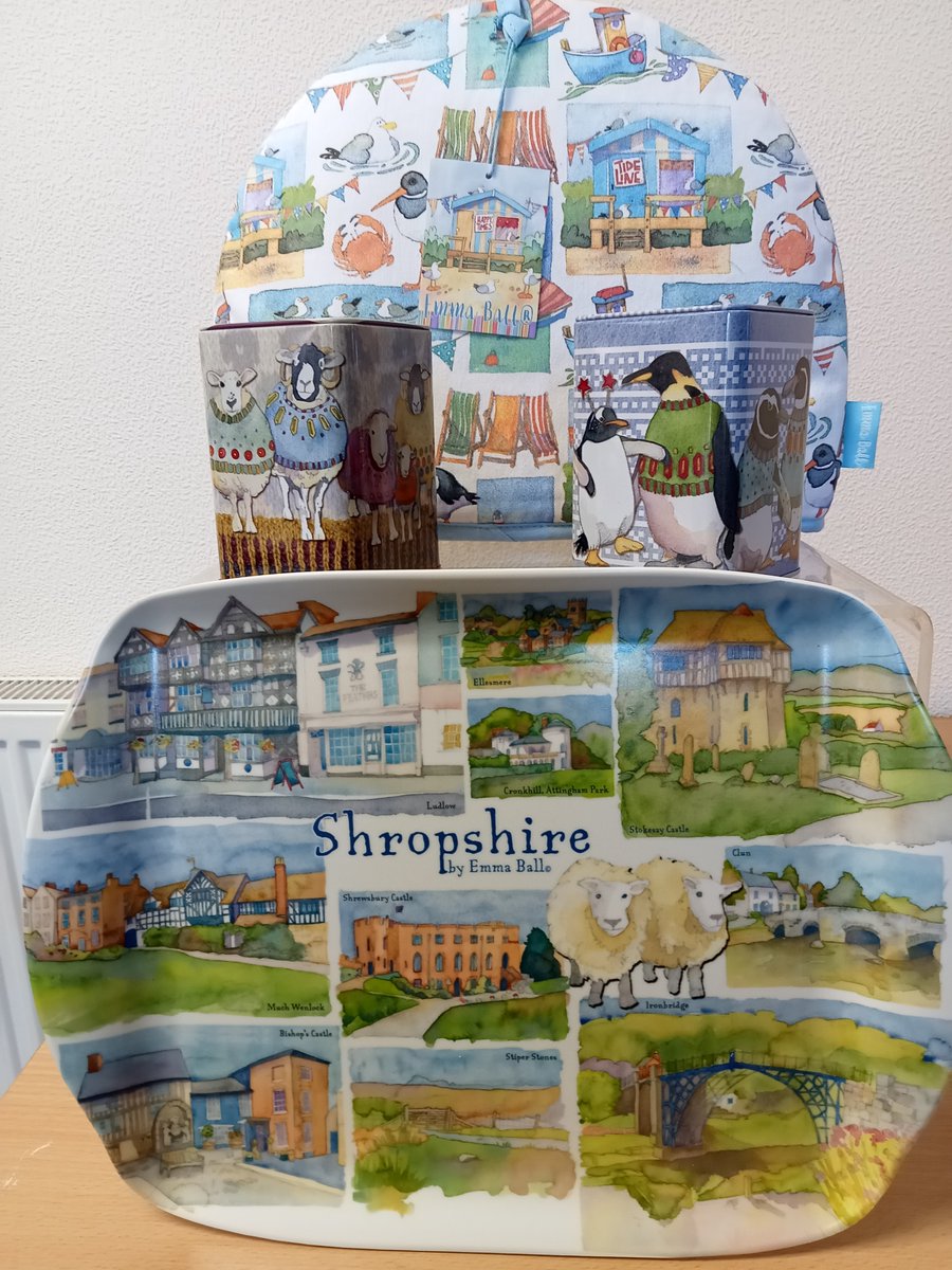 We have some lovely new gift ideas here at Oswestry Tourist Information Centre. Pop in and have a look, open 10am - 3pm Wednesday, Friday and Saturday.
visitoswestry.co.uk