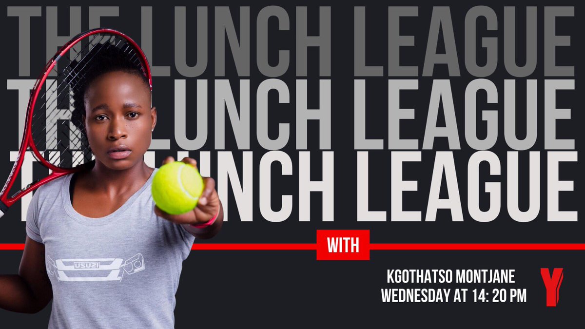 OptimizeAgency's tweet photo. Today on #TheLunchLeague @Yfm will be in conversation with double Grand Slam champion, @KGmontjane1 please tune in at 14:20 

@SolvayGroup @OttobockSA @AvonSouthAfrica @DunlopSportsSA @Vitality_SA @Discovery_SA @Nike @dunloptennis #Macsteel @virginactiveSA 

#WheelchairTennis https://t.co/reTTSn7Uam