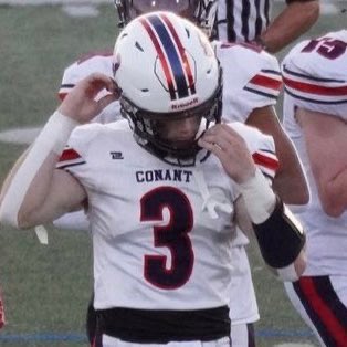 With 49% of the overall vote, congrats to <a href="/CooperHanson20/">Cooper Hanson</a> on being chosen as the MSL West player of the week in Week 4! And thanks to <a href="/DICKS/">DICK'S Sporting Goods</a> for the gift card donation. <a href="/EDGYTIM/">Timothy “EDGYTIM” OHalloran</a> <a href="/DeepDishFB/">DEEP DISH FOOTBALL</a> @ConantBarstool <a href="/conantathletics/">Conant Athletics</a> <a href="/ConantFootball/">Conant Football</a>