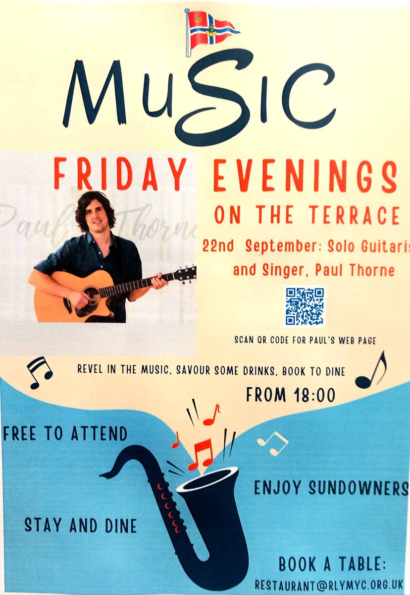 🍻 Friday 22nd - 🎷 Sax in the Bar! 🎷

18:30 - Late 🍾 

Restaurant Specials:
- Chimichurri Braised Beef 🥩
- Samoan Fish Curry 🥘
- Tropical South Sea Salad 🥗

Book Ahead to Save a Seat!

#saxtime #musicnight #FridayNight @riverrooms #riverroomhospitality #riverrooms #RLymYc