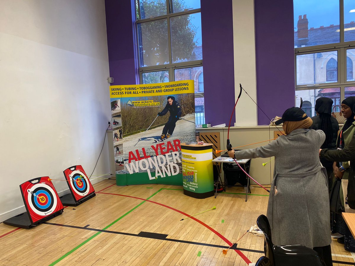 This morning we are visiting @southandcitycol's Handsworth Campus' Fresher Fayre!

Our soft archery taster sessions are proving popular! Come and say hello and see what else we offer!
#FreshersFayre #FreshersWeek #AckersAdventure
