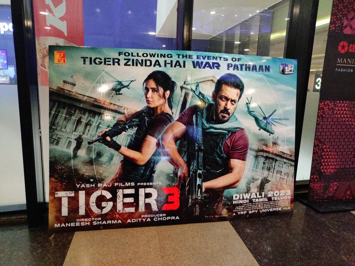 #Tiger3Teaser  waiting for Tiger