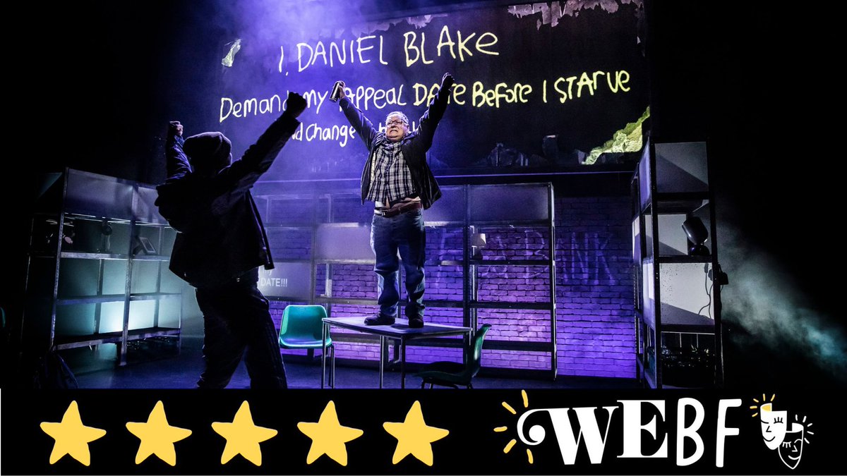 WESTENDBF's tweet photo. 🎭 REVIEW 🎭

Currently playing at @LivEveryPlay, I, Daniel Blake provides a glimpse behind the headlines and the stark reality of what happens when the political system is stacked against you.

"A piece for future history books."

📸 Pamela Raith

https://t.co/1pAAiw5qEx https://t.co/qwxi7VGamW