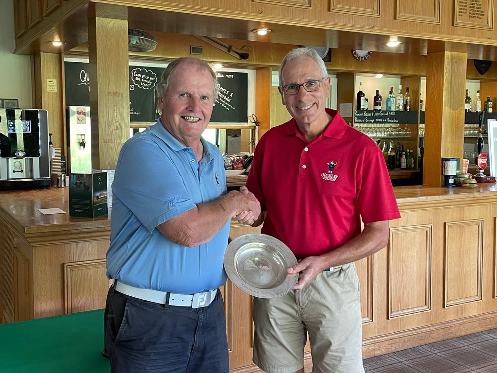Hockleygolfclub's tweet photo. Seniors Open 2023

Congratulations to Derek Bell for winning the overall competition (1st pic) 
And congratulations  to Henry Cooper for winning the comp from Hockley https://t.co/OCbReydstW