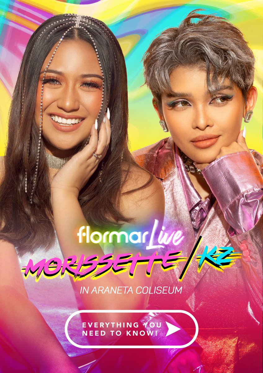 FlormarPh's tweet photo. Eyes up besties!‼️ 👁️👄👁️

Here’s everything you need to know about the Flormar Live concert with Morissette and KZ.

Stay tuned for more details about the concert

#FlormarPH #HappinessIsYourColor https://t.co/ibCj1AbTwP
