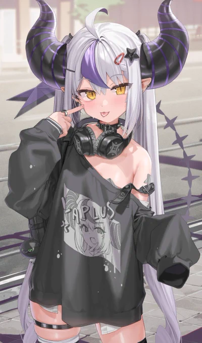 は?吾輩悪くないし!#laplus_artdesu 