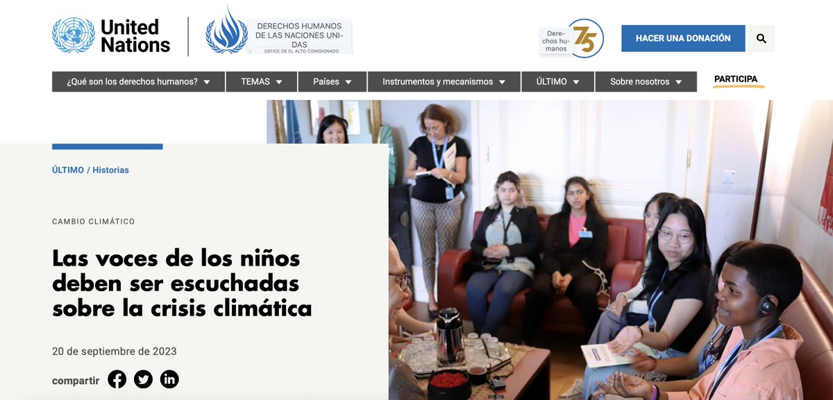 NenePedernera's tweet photo. Las voces de los niños deben ser escuchadas sobre la crisis climática https://t.co/xk1MRSB0HI https://t.co/KYQbX2sgkc
