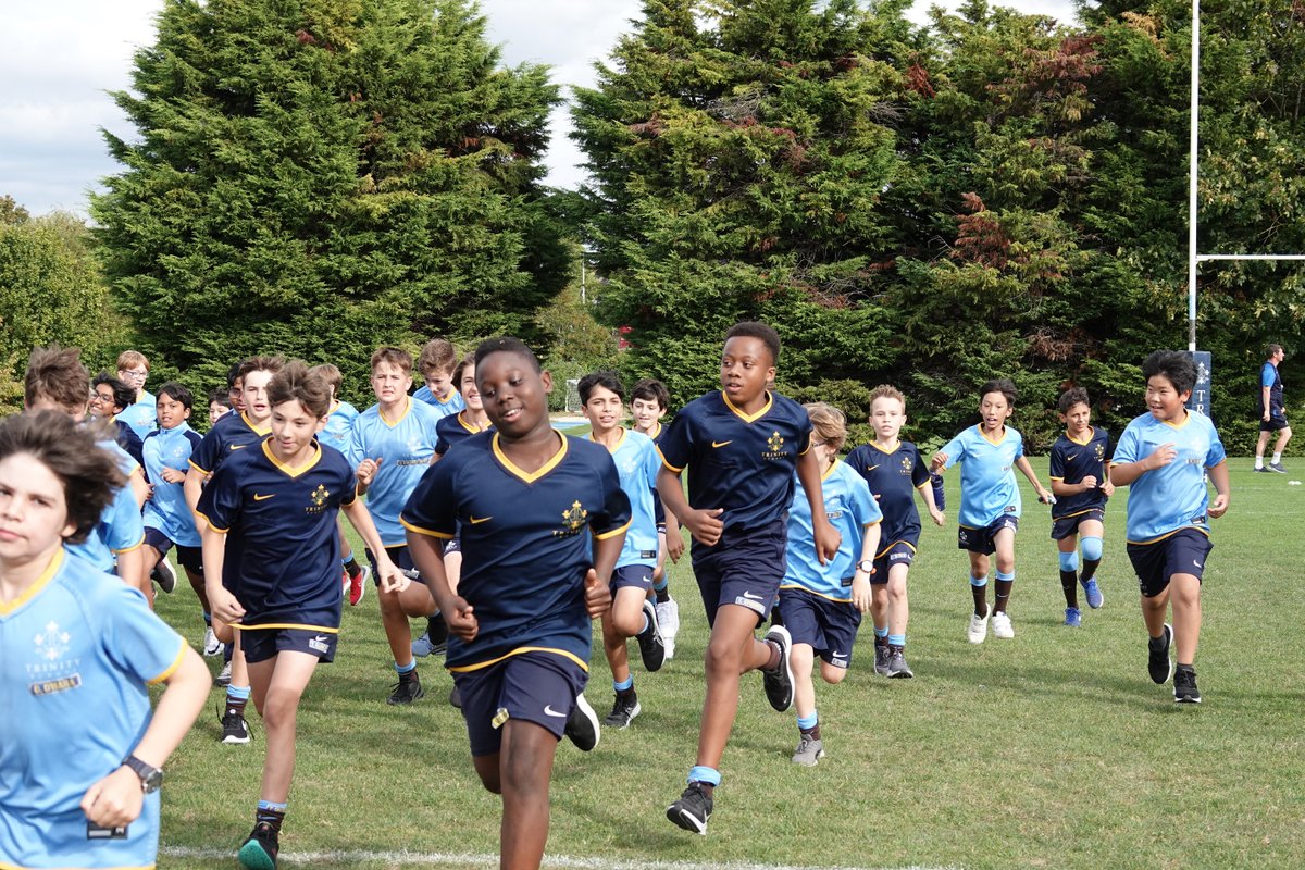 TrinityCroydon's tweet photo. It has been brilliant to see Lower School students participating in our annual Mob Runs. This event defines our ethos of sport at Trinity, aiming to be an inclusive, supportive and fun event. Read more: https://t.co/2U40VCTN5M #TrinitySport #MobRun https://t.co/T1cuj9YNM9