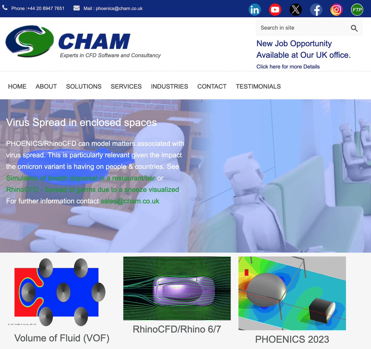 Concentration, Heat and Momentum Limited(CHAM) tweet media