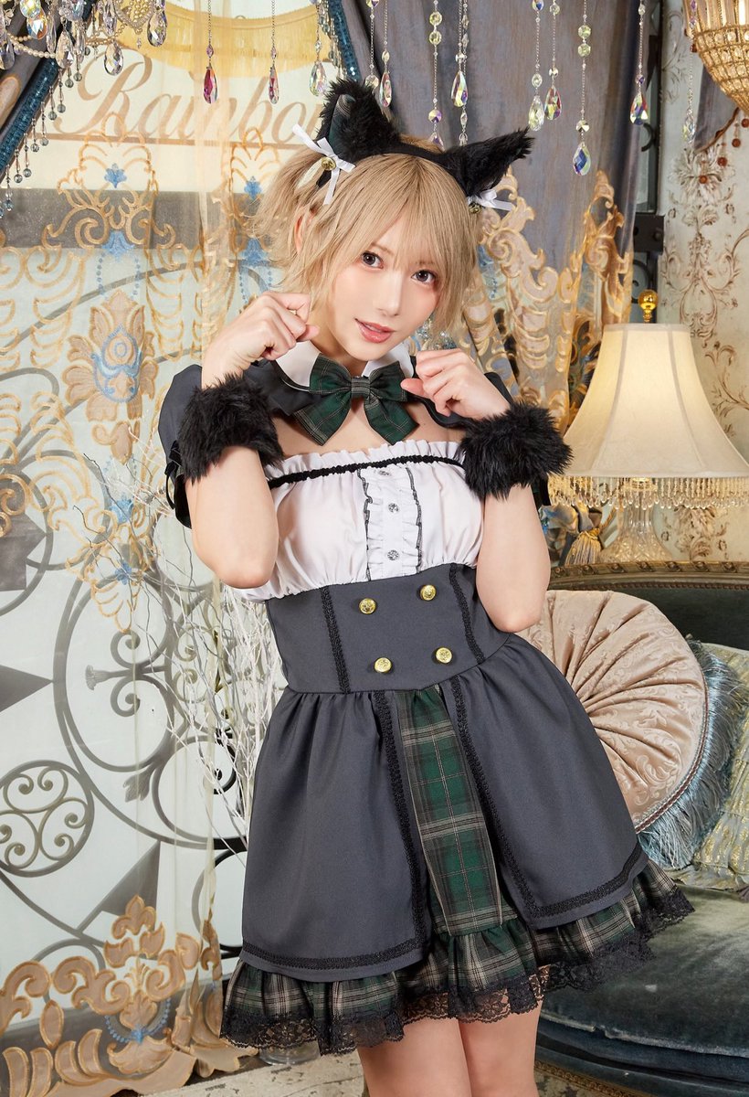 kokoro777pp's tweet photo. ⭐️本日発売⭐️

#クリアストーン　さんの
新ライン『MyFave』

#わたしの推しアニマル 
猫派(篠崎こころver.)の
デザイン監修をさせて頂いています✨

スクール×黒猫×メイド
好きがぎゅ〜っと詰まった1着🐾

ハロウィンや衣装、可愛くなりたい大切な日にも！

ぜひGETしてね❣️
https://t.co/7ljsLvceAV https://t.co/n5RZFja9CG