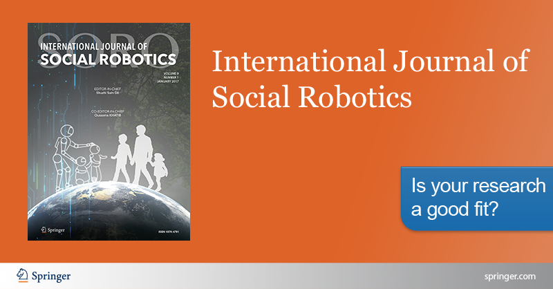 SpringerEng's tweet image. We invite researchers who have conducted research in the use of #roboticsystems in caregiving to submit an article to the Special Issue on Robotic Systems for #NursingCare. 
🗓October 31, 2023!
📢Learn more: bitly.ws/JfAm
@A_Wykowska