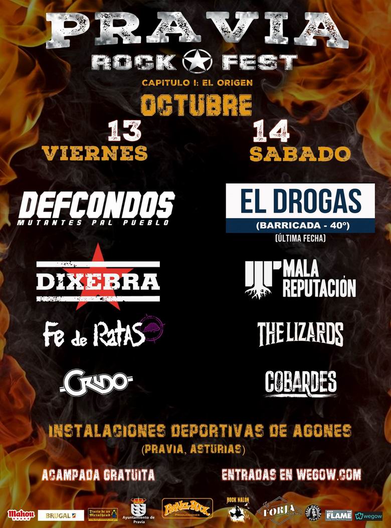 rockcircus77's tweet photo. #ElDrogas, #DefConDos, #Dixebra o #MalaReputación entre otros en el #PraviaRock Fest 2023 - https://t.co/3dpCDHROQI https://t.co/EzYGShlsIw