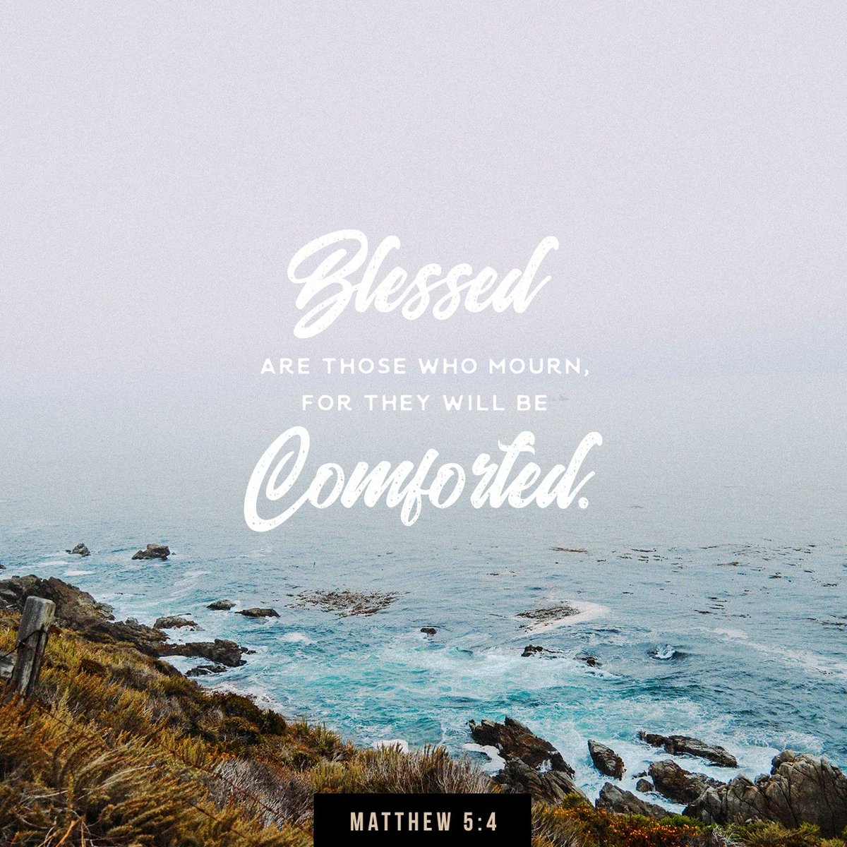 ‘Happy the mourning — because they shall be comforted. Matthew 5:4 YLT98 bible.com/verse-of-the-d…