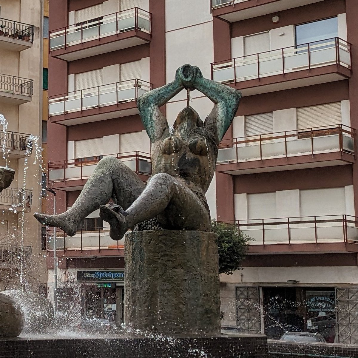 They built a statue of your mom in Sicily