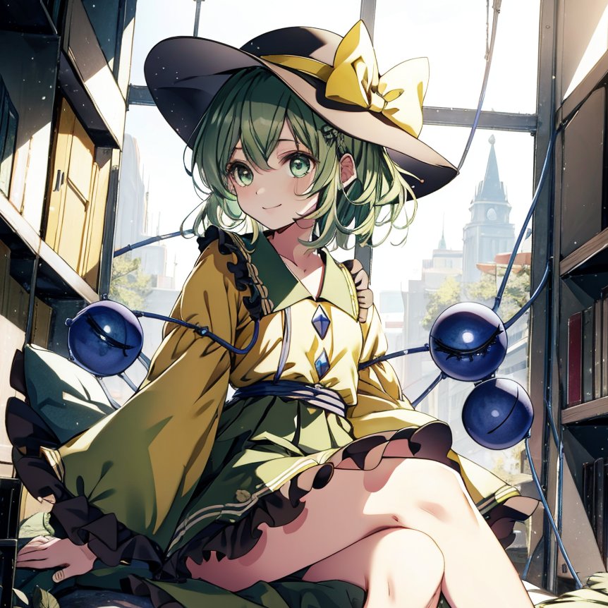 AI_slime_'s tweet photo. #AIart #AIイラスト #東方Project #東方 #東方Project #AIイラスト好きと繋がりたい #AI絵師さんと繋がりたい #AIイラスト術師さんと繋がりたい #古明地こいし 
リクエスト品「古明地こいしちゃんがミニスカートで足を組みながら座っている」 https://t.co/8XUvGTANe6