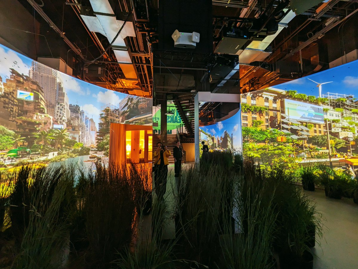 If you're at #ClimateWeekNYC go visit the Action Speaks Summit – a 2 storey multi-sensory experience &amp; exhibition space we've created with Ingka, Project Drawdown and TimeC02. Step into a New York set in 2050, and explore global climate positive actions. ingka.com/action-speaks-…