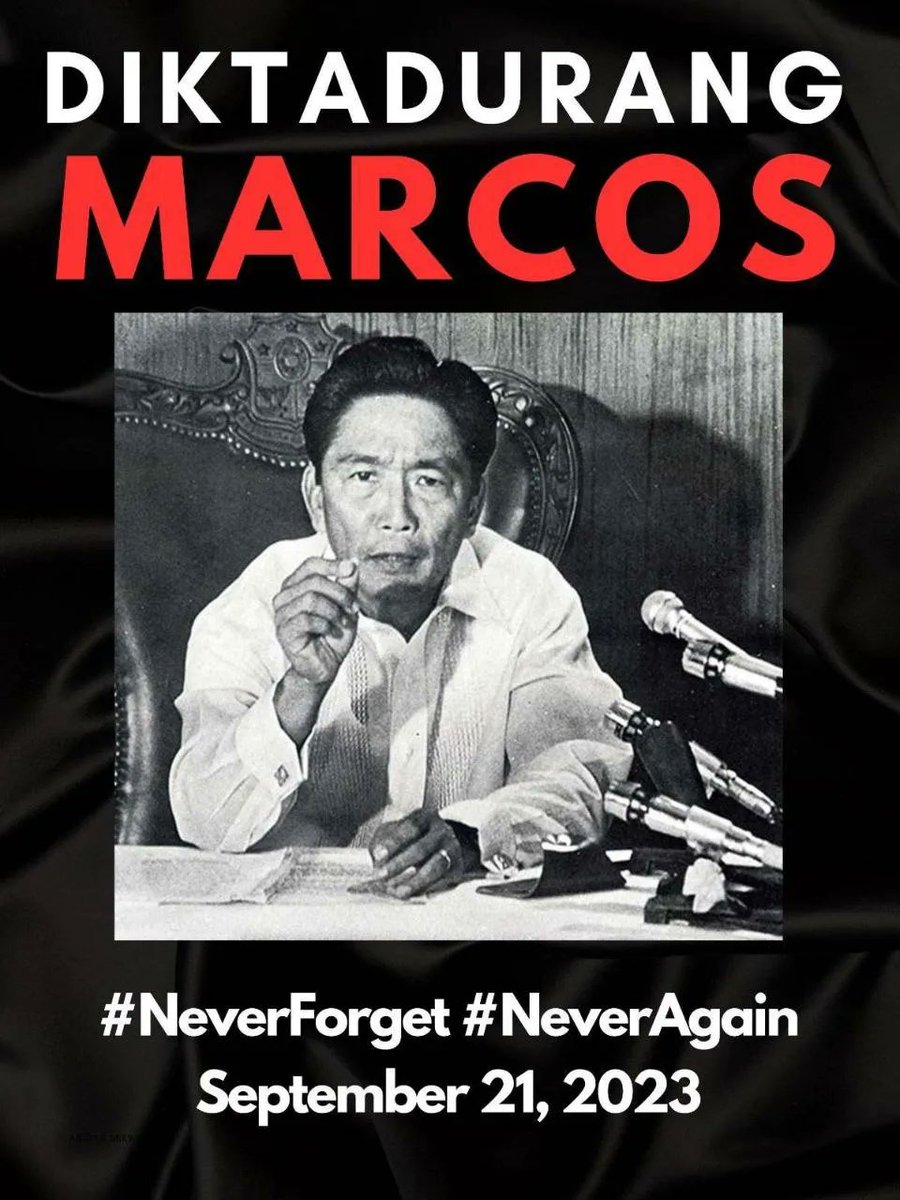 YACAPhilippines's tweet photo. Tomorrow marks the 51st anniversary of Martial Law, one of the darkest period in our history that resulted in suffering for our people and the destruction of the environment. And as a new Marcos sits in power, the struggle continues. https://t.co/jhdjZq0Bvb