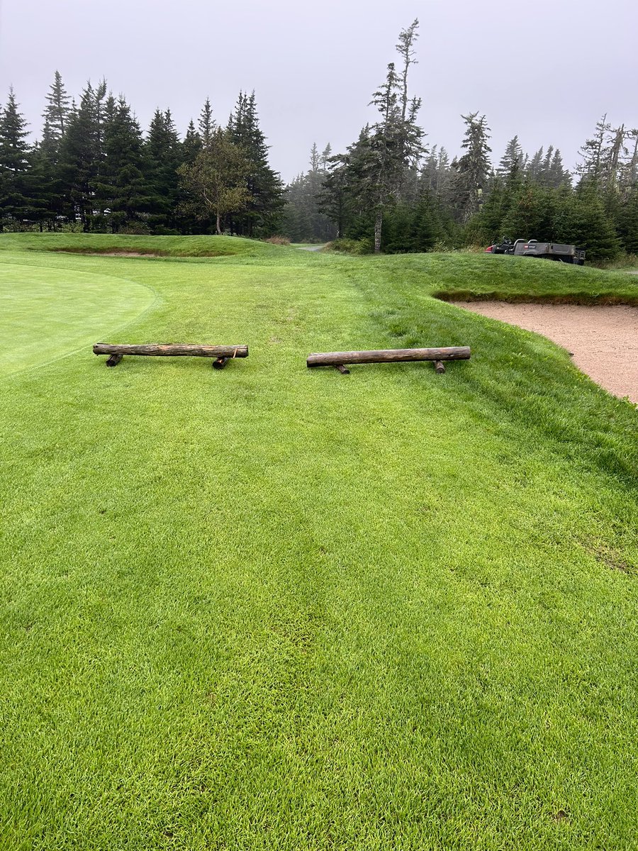 Scott Sleep (@scottsleepy) on Twitter photo During times of recovery, or when Turf conditions are extremely wet, we will use post rails to block off areas we do not want golfers to walk. Please be respectful of the course and understand that these inconveniences are for the betterment of your golf course <a href="/GlendenningGolf/">Glendenning Golf</a> During times of recovery, or when Turf conditions are extremely wet, we will use post rails to block off areas we do not want golfers to walk. Please be respectful of the course and understand that these inconveniences are for the betterment of your golf course <a href="/GlendenningGolf/">Glendenning Golf</a>