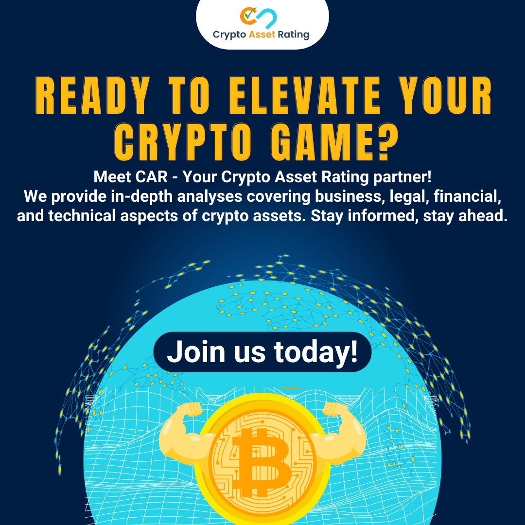 RatingCrypto's tweet image. Ready to explore the world of crypto asset ratings? Join our growing community and access our comprehensive evaluations. Visit our website🌐 [bit.ly/3QxFach]  to get started!

#CryptoInvesting #CARReviews #EmpowerYourInvestments #crypto #investement