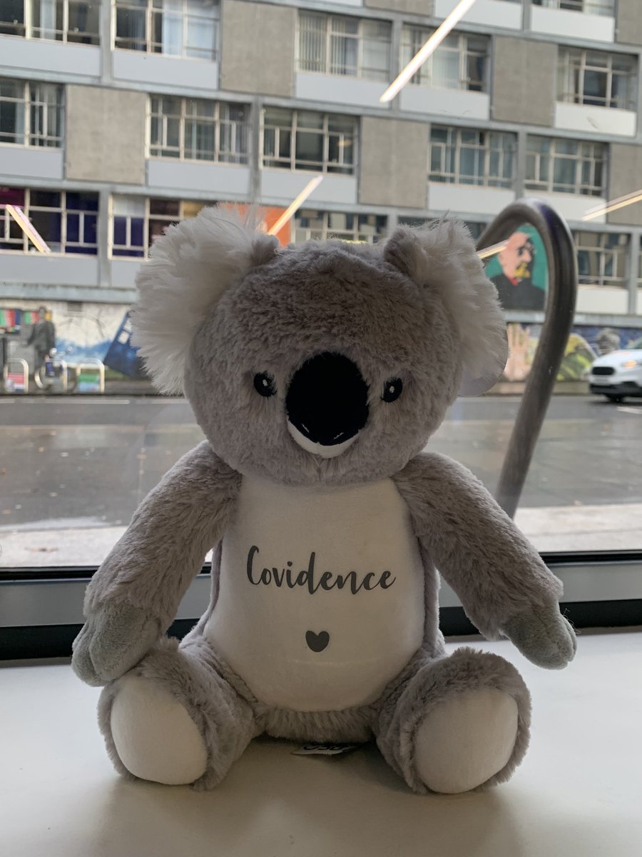 Follow the trail of the Covidence Koala (Kevin) who has made his way to GIN conference Glasgow 2023 to stand 5 for a chance to win him and amazon vouchers #GIN2023Glasgow #covidence #systematicreviews