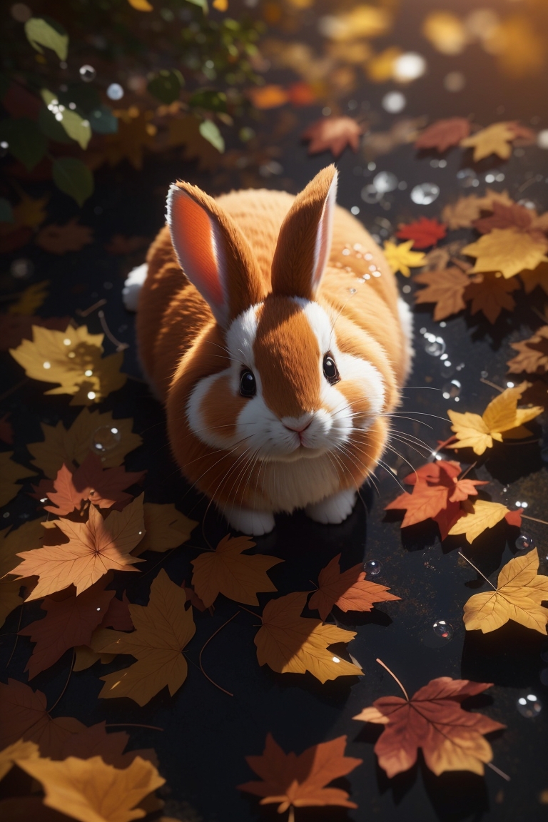Core2com's tweet photo. Playing with @leonardoai
#aigeneratedart #leonardoai #falltheme #cutebunny https://t.co/czHT8QRNDq
