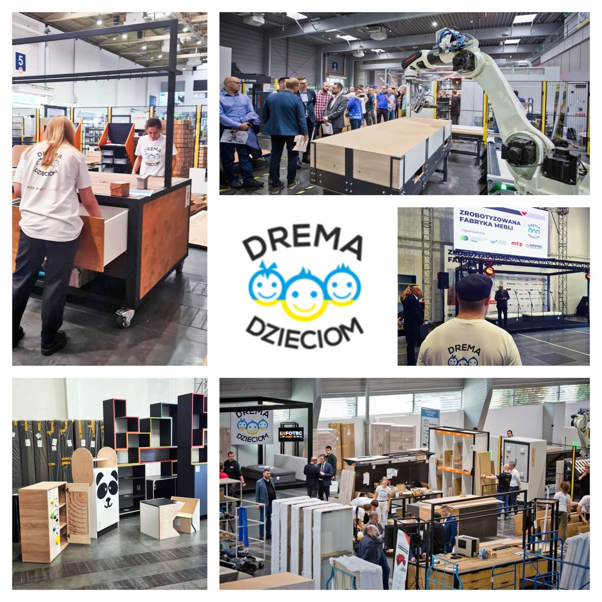 wltdpoznan's tweet photo. DREMA DZIECIOM z udziałem Studentów WLTD - w cztery dni wyprodukowano ponad sto zestawów mebli, które przekazano na cele charytatywne!
Więcej informacji: https://t.co/V6l7VWyTau.
@up_poznan #drema #meble @wltdpoznan #student #studia #charytatywnie https://t.co/Ag2edIOmB0