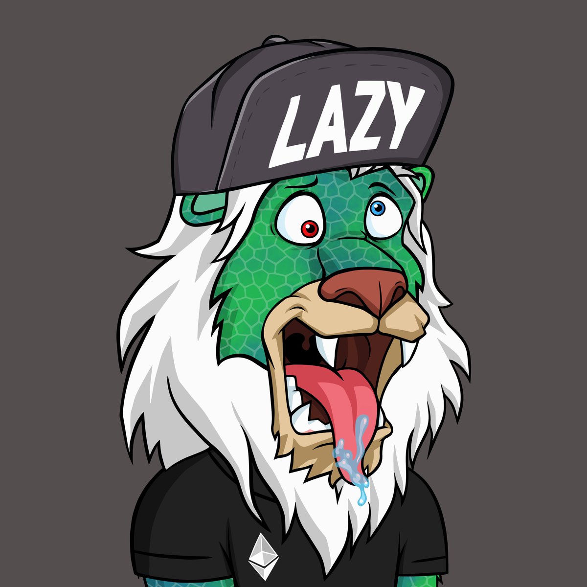 Maline_eth's tweet image. Gm Gn ✨ My iconic @LazyLionsNFT needed a @BullsApesProj match, so here&apos;s my design with  #TheConfigurator 💚 ROAR 

#ApeTraitOfTheDay: Twin NFTs