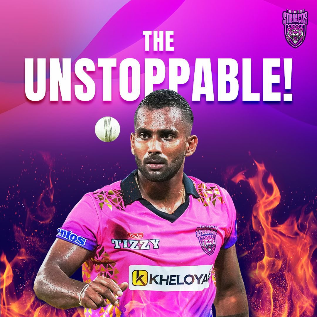 Laser-focused on taking those wickets!🚀 

#ChamikaKarunaratne #TheBasnahiraBoys #HouseOfTigers #ColomboStrikers #LPL2023 #StrikeToConquer