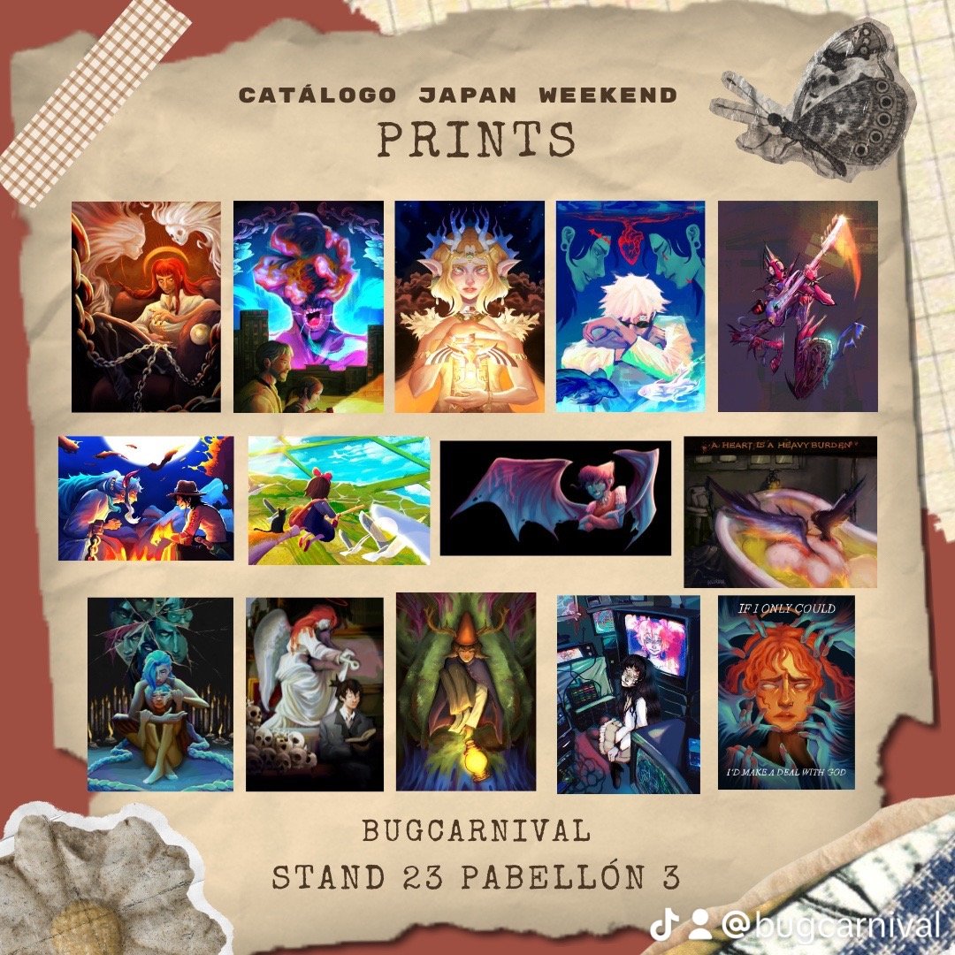 mossydex's tweet photo. @JW_Arte Hola, soy Bugcarnival aka Dex y voy a estar en el stand 23 pabellón 3, soy muy majete venid a visitarme!! :P https://t.co/kbmBzeApz7