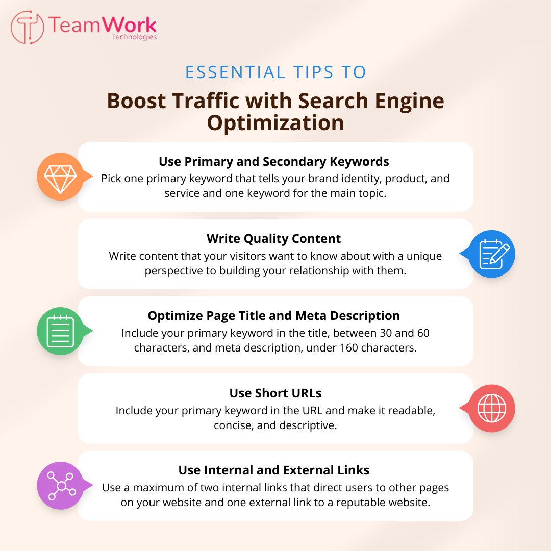 teamworktec's tweet image. Elevate Your Online Game with #TeamworkTec's #SEO Solutions!
Our expert team is here to help you climb the #searchengine #rankings and drive more #organictraffic to your #website. Contact us!
teamworktec.com