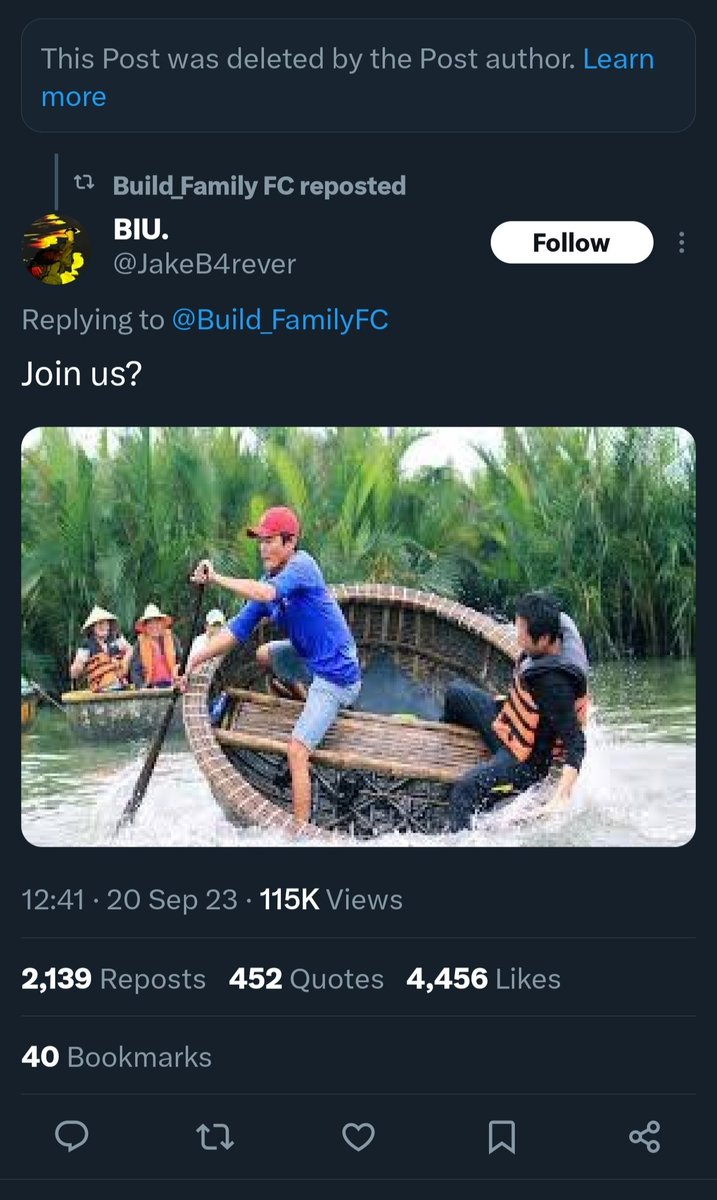 uskixona's tweet photo. Sao lại xoá tw vậy?
Why you delete the announcement?@Build_FamilyFC
#boycottBuildJakapaninVietnam https://t.co/GfMLbEnBsI