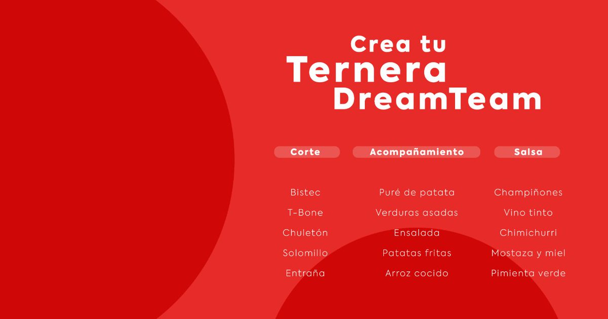 Hoy te presentamos un juego al que hemos decidido llamarle “Crea tu Ternera Dream Team”. ¿Quieres averiguar por qué? ¡Presta atención!🥩💭Y para más contenidos con nuestra carne, ¡corre a nuestro blog!💻

carneguadarrama.com/el-rincon-de-l… 

#carnesierradeguadarrama #sierradeguadarrama