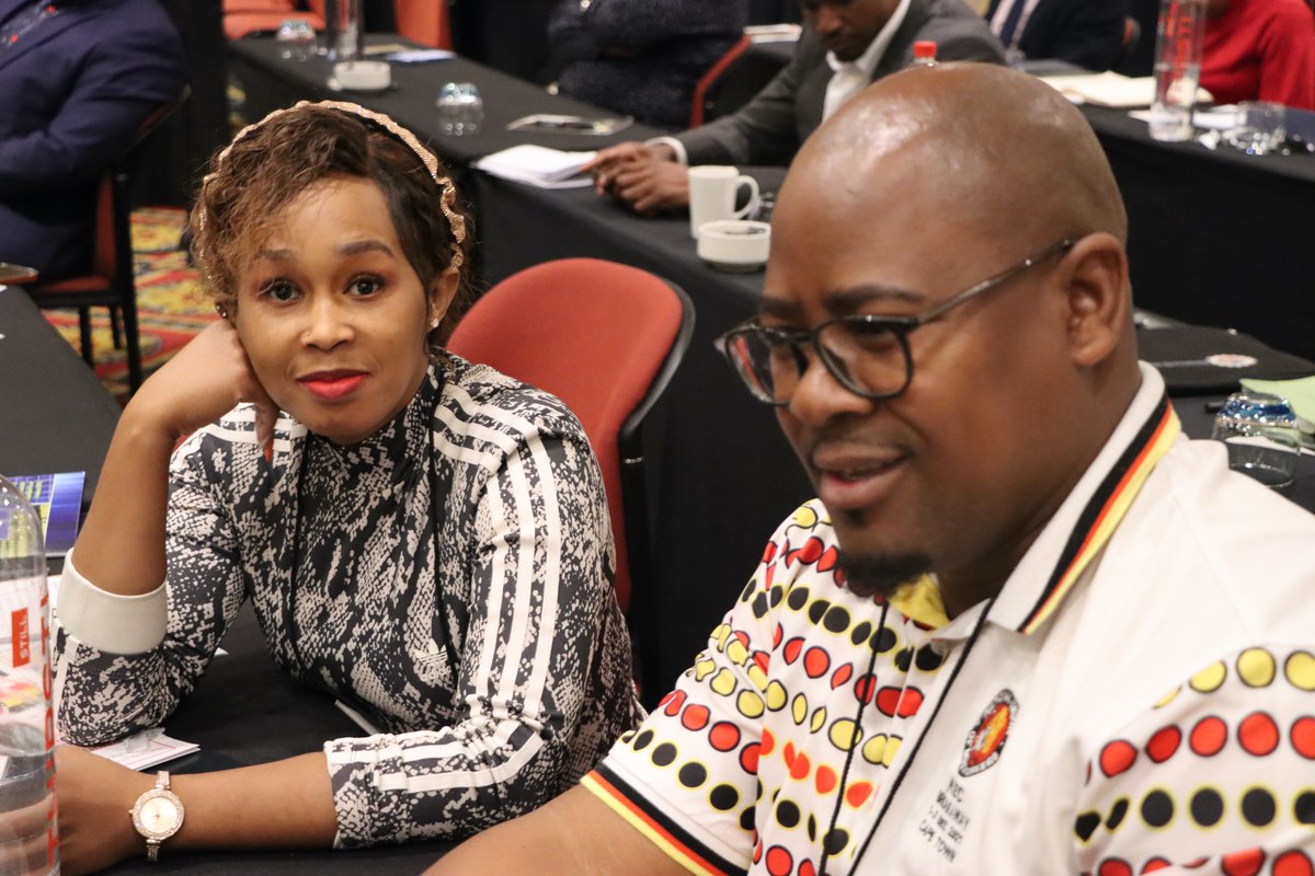 NUM_Media's tweet photo. "Hands off our coal mines and power stations hands off" #NUMJustEnergyTransitionSummit https://t.co/v8dKhDqrAY