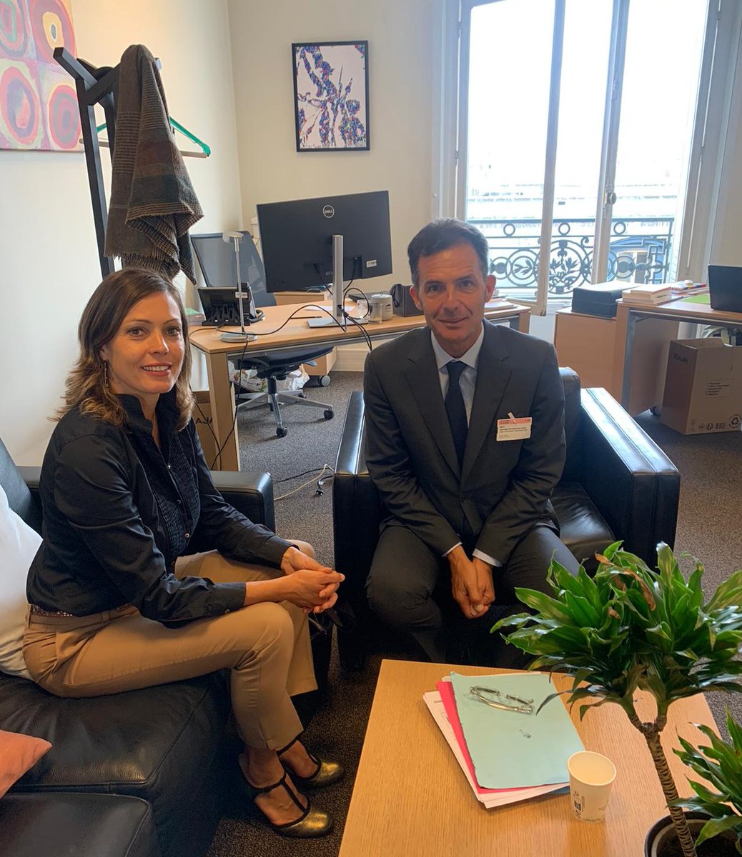 Ce matin, <a href="/CarolineJanvier/">Caroline Janvier</a> , députée du Loiret et rapporteure du PLFSS m’a accordé un temps d’échange précieux. Nous avons pu aborder la situation économique des EHPAD, le PLFSS et le projet de loi « bien-vieillir ». 
Je la remercie pour son écoute attentive et rassurante.