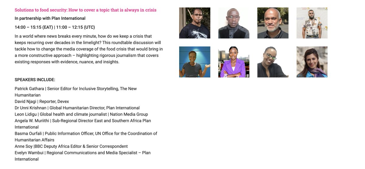 EvelynWambui's tweet photo. Excited to be part of the 'Global Reporting Summit' by @onewm which @PlanGlobal is co-hosting and sponsoring!

The summit delves into my pet subject- Impact storytelling- and I'll be moderating a session on 'How to cover a topic that is always in crisis.'

https://t.co/pEoGrFNz0t https://t.co/nHanxFlhAn
