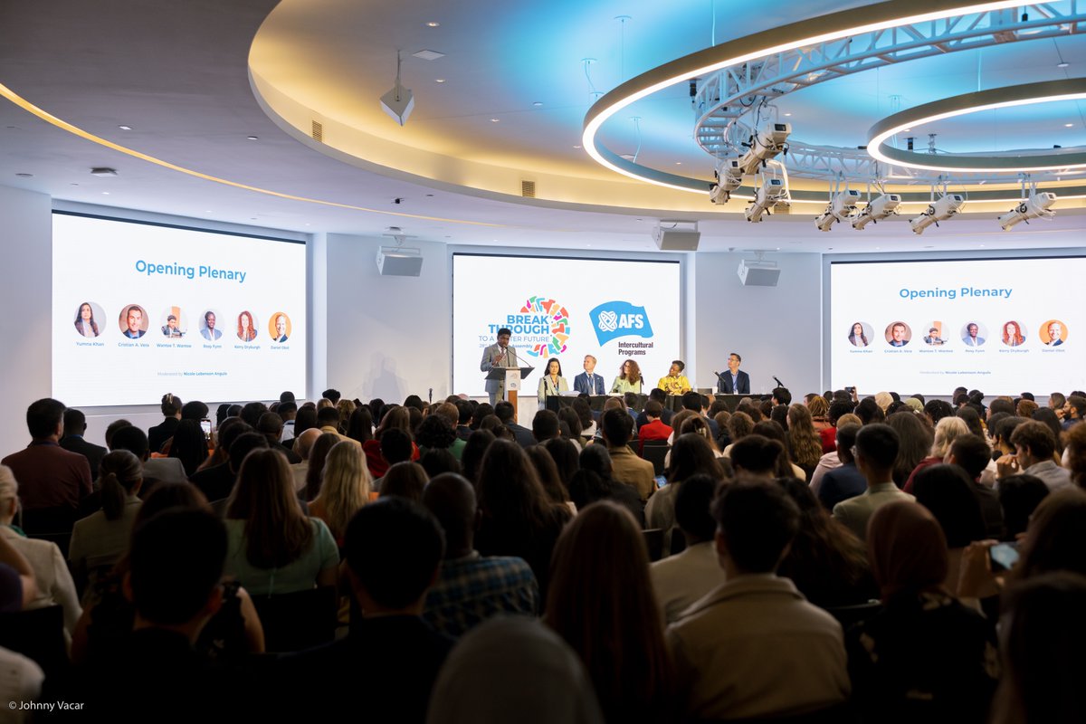 AFS Youth Assembly tweet media