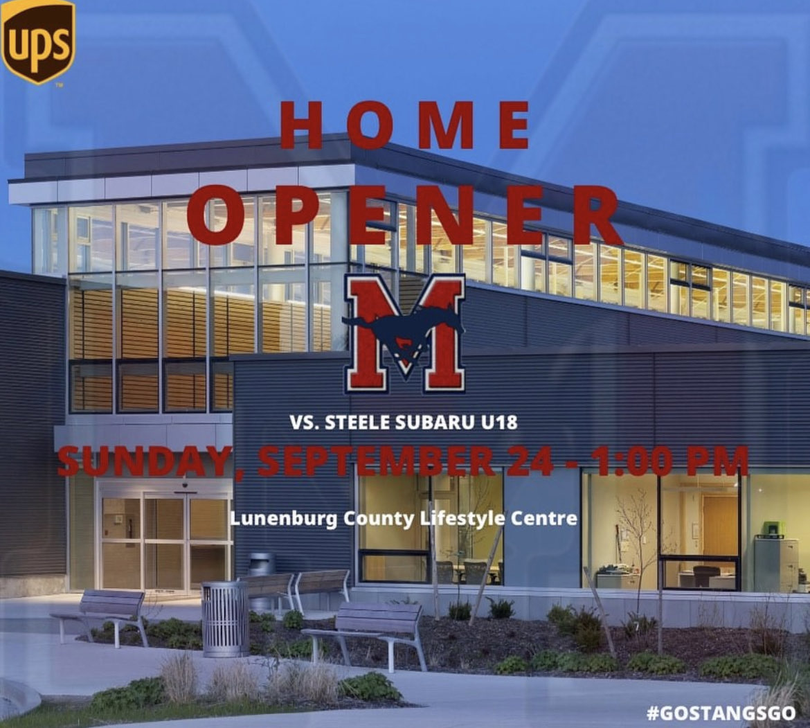 ‘Stangs home opener: Sunday, September 24th at 1:00 PM at the LCLC vs Steele Subaru