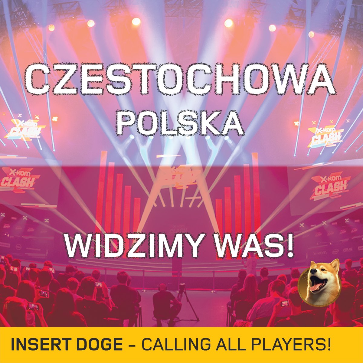 InsertStonks's tweet photo. CZĘSTOCHOWA - WIDZIMY WAS!
To all who play with us: the game is on / Invite your friends and challenge other countries. More to come soon!
Go to https://t.co/niMwn2i9dr
#Czestochowa @Polska #Poland #players #competition #games #graj #dolacz #zabawa #pojedynek https://t.co/HyN1AGz3U7