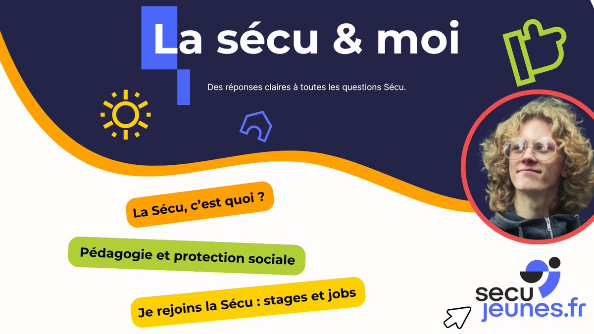 Secu_Jeunes's tweet photo. #SécuJeunes
🎉Le site https://t.co/rYO0bzMt8O, fait peau neuve, avec un #graphisme #modernisé. Il propose des contenus pour les #jeunes et les #professionnels de la #jeunesse.
Ne perds plus de temps, rends-toi vite sur secu-jeunes !
#SécuJeunes #SécuritéSociale #ProtectionSociale https://t.co/uSvS47ozxT