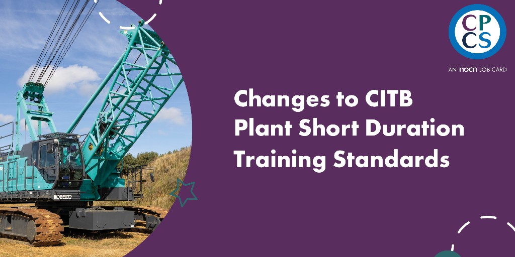 The changes to the CITB Plant Short Duration Training Standard are now in effect. Find more insights in our privacy policy: nocnjobcards.org/privacy/ Stay tuned as we make strides in #BuildingABetterCPCS