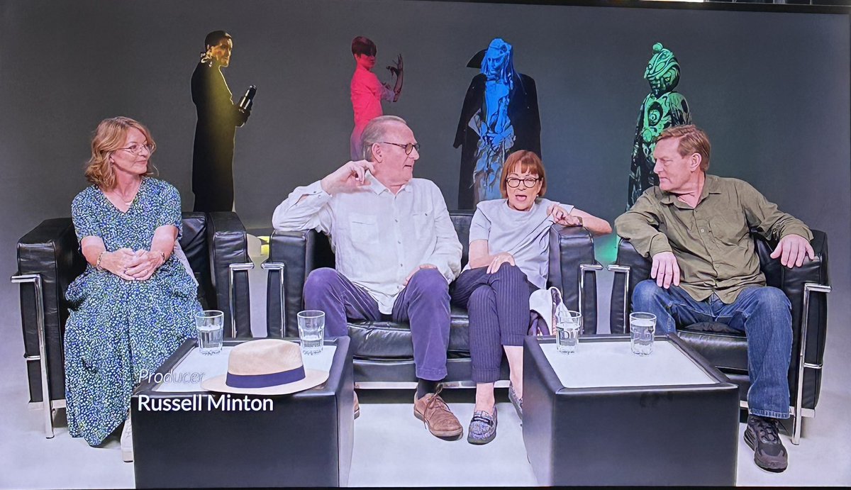 GarethMer's tweet image. Howling laughing at @jfmouthonlegs on the Doctor Who Season 20 ‘Behind the Sofa’

“I’m back, things will start to pick up now”